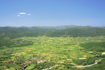 Geometrie e colori del paesaggio agrario della Valnerina