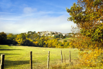 Il paesaggio della Valnerina da lontano e dall`alto