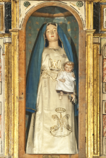 La Madonna col Bambino - La Chiesa di Santa Maria Assunta - Fraz. Ponte - Cerreto di Spoleto