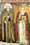 Sant`Antonio Abate e San Gregorio Magno - Chiesa di Santa Maria Assunta - Vallo di Nera
