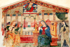 Affresco della bottega degli Sparapane - Annunciazione - Chiesa di San Giovenale - Logna - Cascia