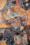 Pittore del XV sec., Cristo Re e Sacerdote, Chiesa di San Francesco, Monteleone di Spoleto