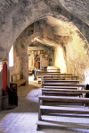  Interno dell`Eremo della Madonna della Stella-Roccatamburo-Poggiodomo